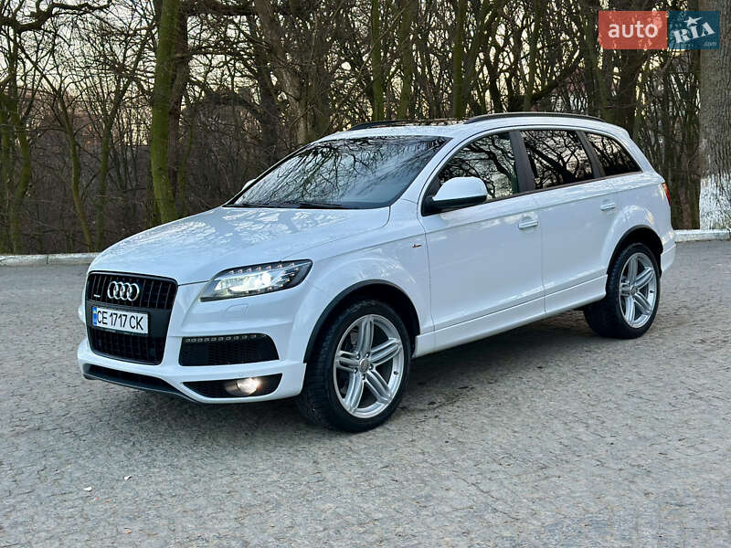 Внедорожник / Кроссовер Audi Q7 2012 в Черновцах