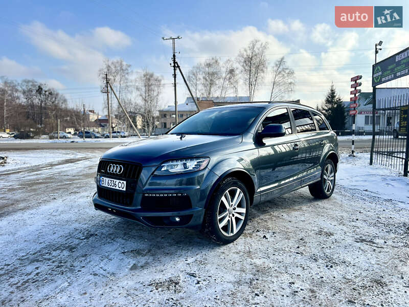 Внедорожник / Кроссовер Audi Q7 2012 в Полтаве