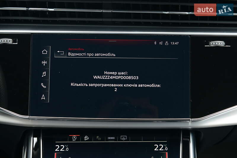 Внедорожник / Кроссовер Audi Q7 2022 в Мукачево