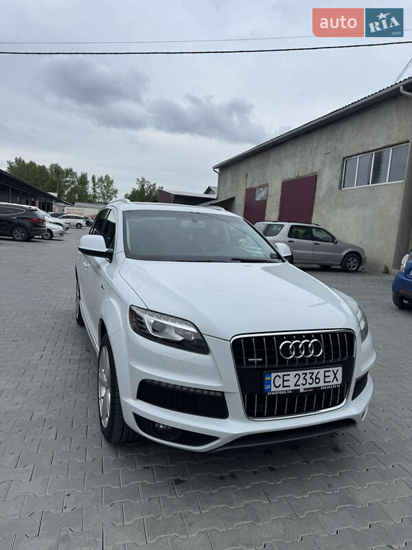 Внедорожник / Кроссовер Audi Q7 2013 в Черновцах