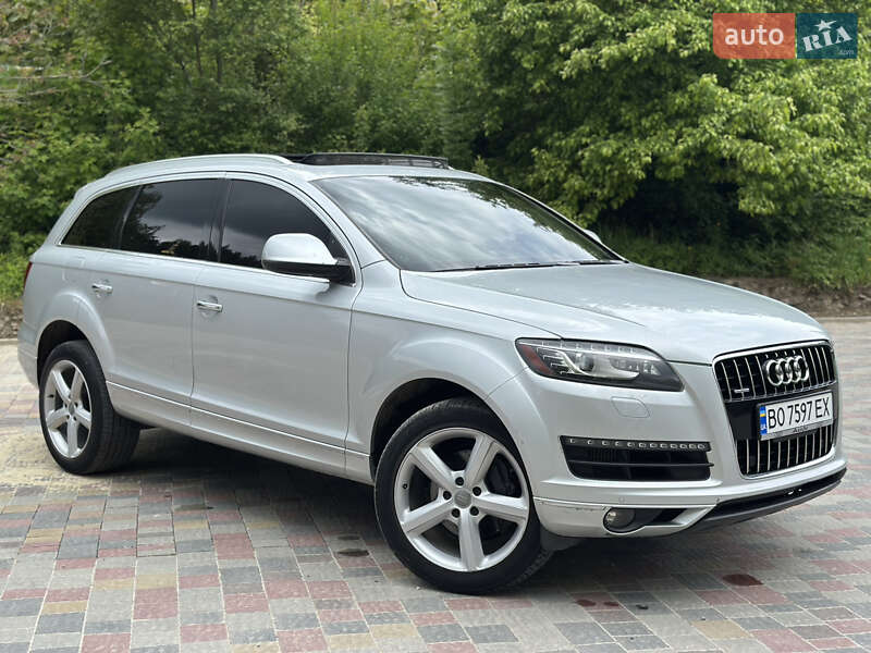 Внедорожник / Кроссовер Audi Q7 2012 в Тернополе