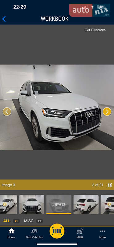 Внедорожник / Кроссовер Audi Q7 2020 в Львове