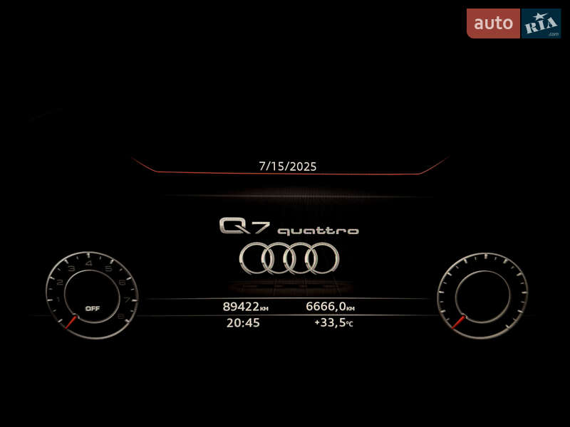 Внедорожник / Кроссовер Audi Q7 2016 в Киеве