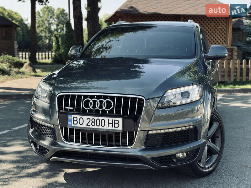 Внедорожник / Кроссовер Audi Q7 2013 в Тернополе