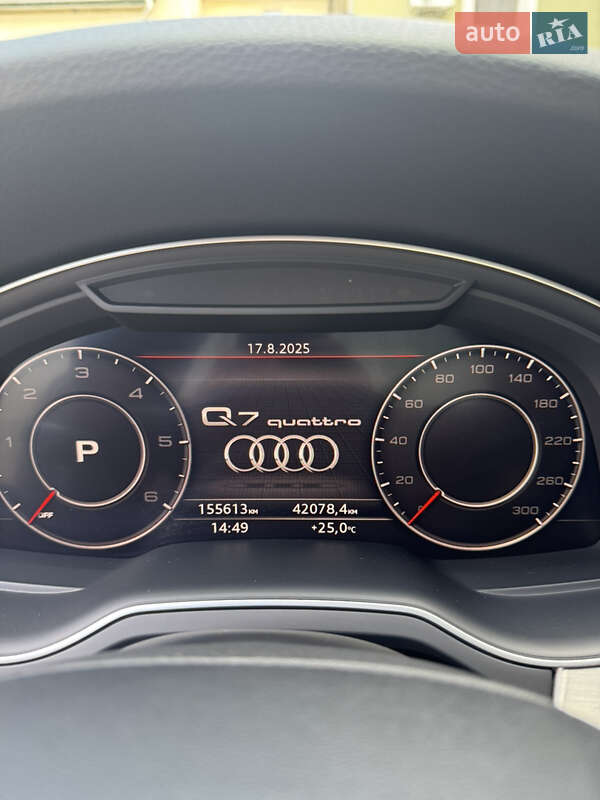 Внедорожник / Кроссовер Audi Q7 2017 в Судовой Вишне