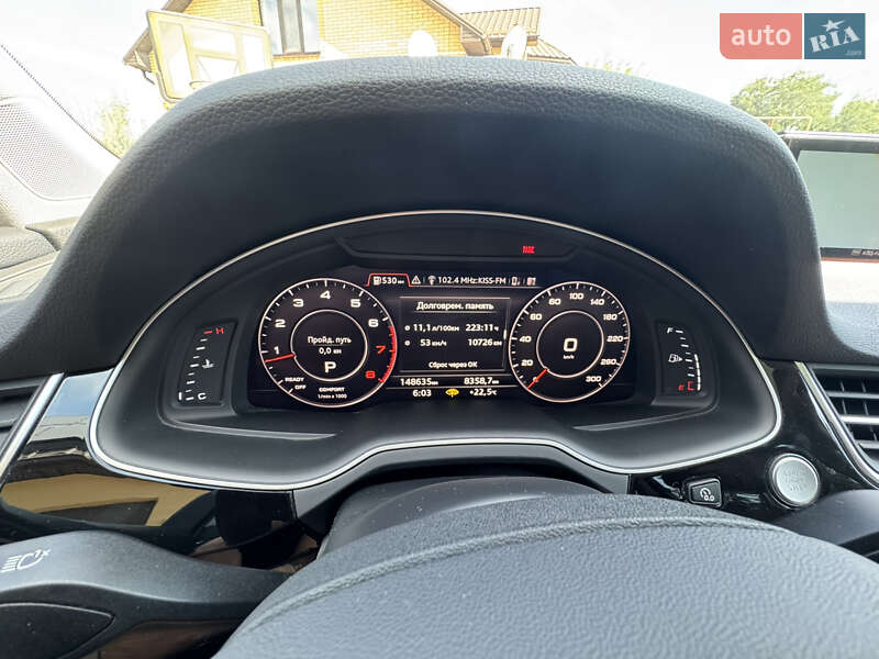 Внедорожник / Кроссовер Audi Q7 2018 в Харькове
