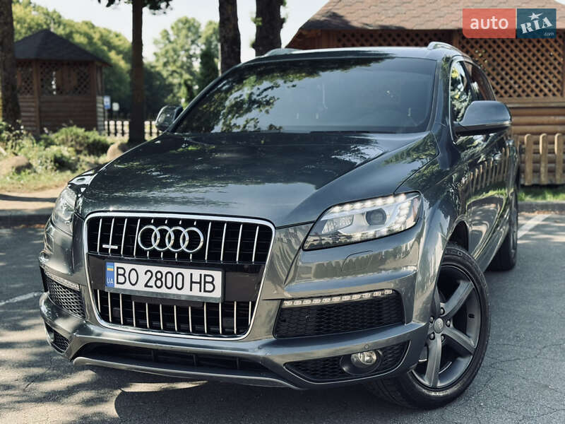 Позашляховик / Кросовер Audi Q7 2013 в Тернополі