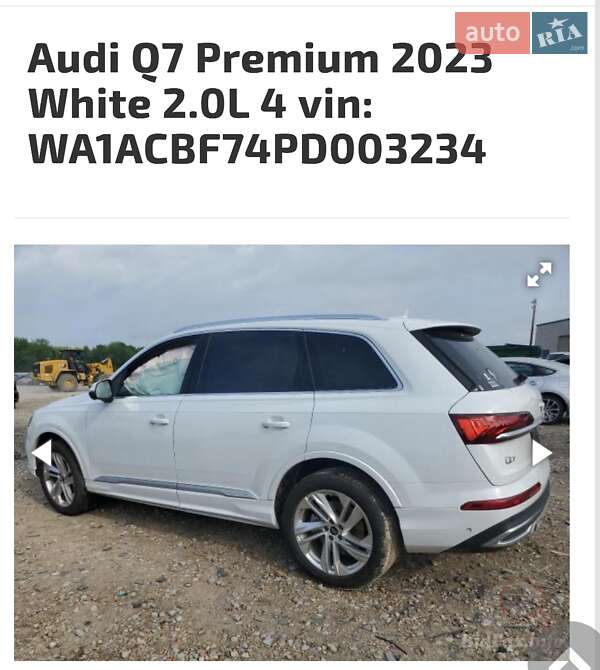 Позашляховик / Кросовер Audi Q7 2022 в Тернополі