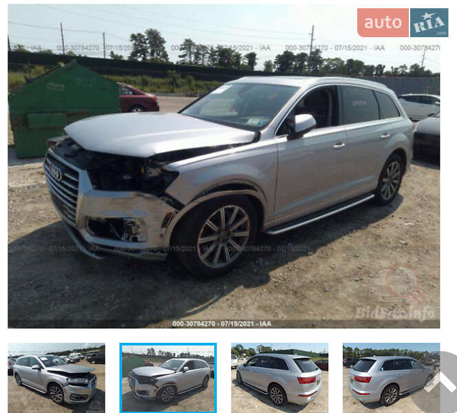Внедорожник / Кроссовер Audi Q7 2019 в Киеве