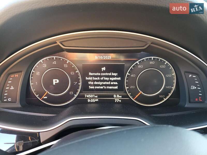 Внедорожник / Кроссовер Audi Q7 2017 в Киеве