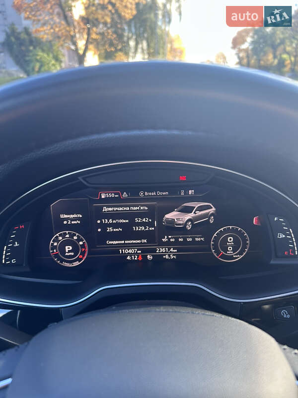 Позашляховик / Кросовер Audi Q7 2018 в Львові