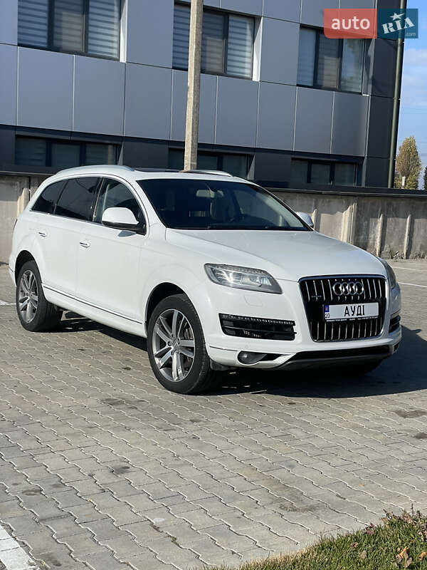 2012 Audi Q7, VIN WA1VMCFE8CD007672:plate — фото 1 (autoria)
