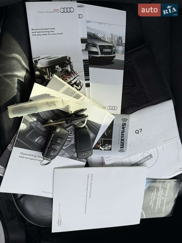 Позашляховик / Кросовер Audi Q7 2015 в Хусті фото 24 Позашляховик / Кросовер Audi Q7 2015 в Хусті