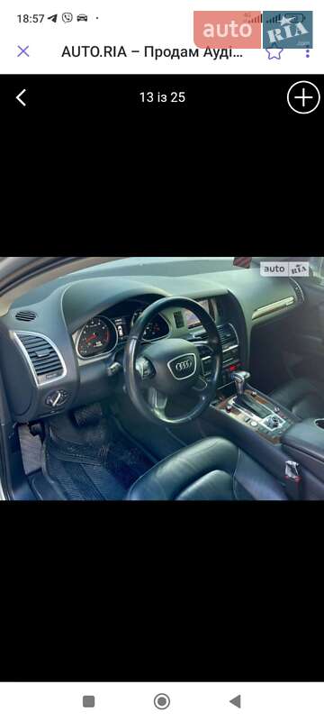 Внедорожник / Кроссовер Audi Q7 2014 в Голованевске фото 9 Внедорожник / Кроссовер Audi Q7 2014 в Голованевске