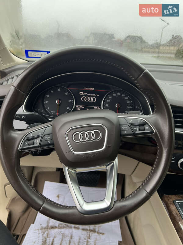 Внедорожник / Кроссовер Audi Q7 2017 в Луцке