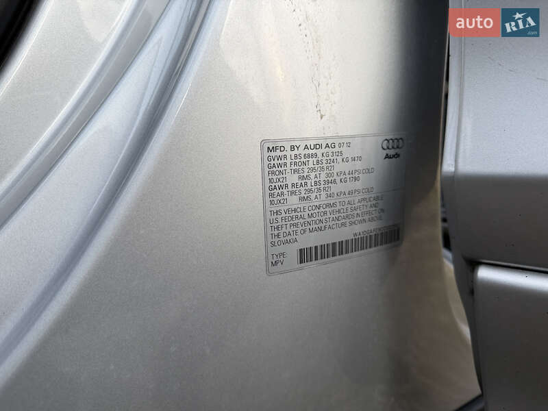 Внедорожник / Кроссовер Audi Q7 2012 в Владимире