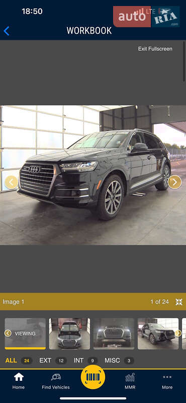 Внедорожник / Кроссовер Audi Q7 2017 в Львове