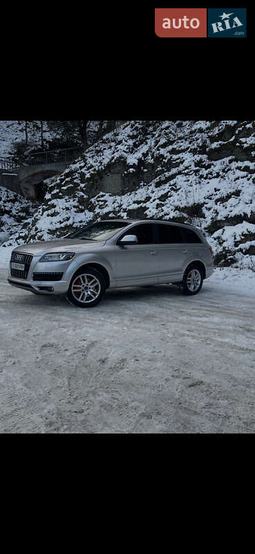 2015 Audi Q7, VIN WA1LGAFE8FD015732:plate — фото 1 (autoria)