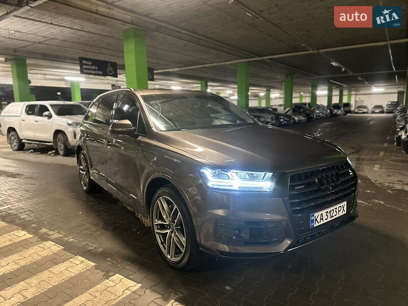 2017 Audi Q7, VIN WA1VAAF7XHD050710:plate — фото 1 (autoria)