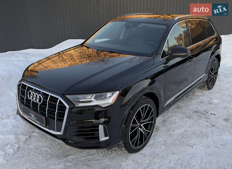 2019 Audi Q7, VIN WA1LXAF74LD003347:plate — фото 1 (autoria)