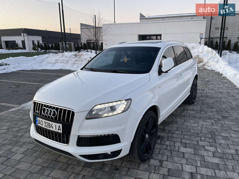 Внедорожник / Кроссовер Audi Q7 2012 в Мукачево