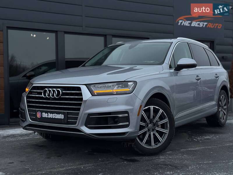 2018 Audi Q7, VIN WA1VAAF75JD029947:plate — фото 1 (autoria)