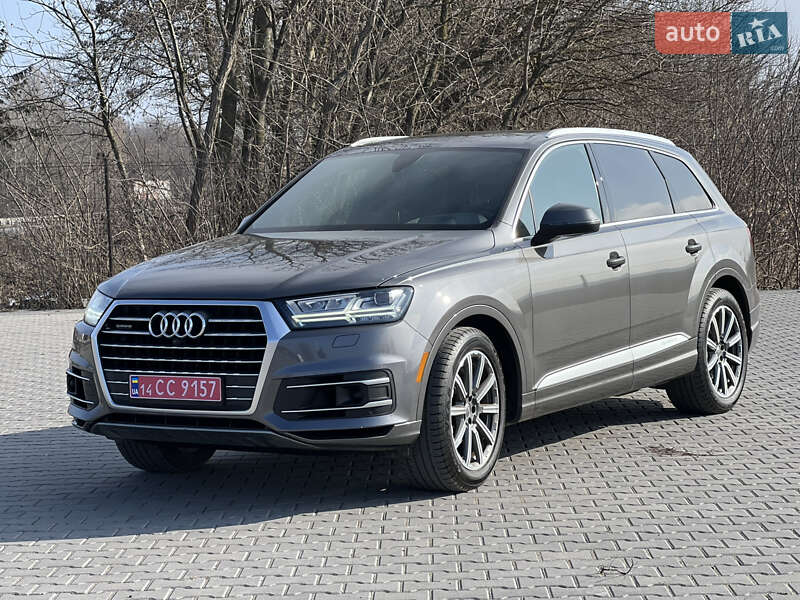 2018 Audi Q7, VIN WA1VABF78JD030497:plate — фото 1 (autoria)