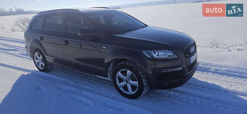 2014 Audi Q7, VIN WAUZZZ4L2ED027543:plate — фото 1 (autoria)