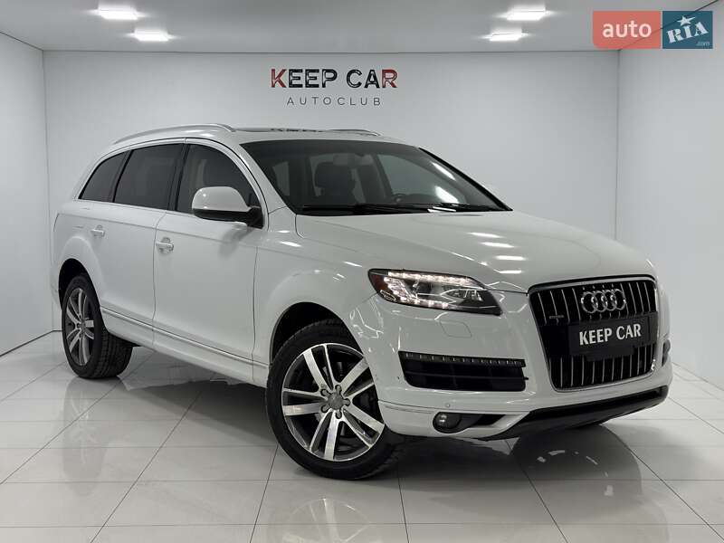 2015 Audi Q7, VIN WA1LGAFE7FD021909:plate — фото 1 (autoria)