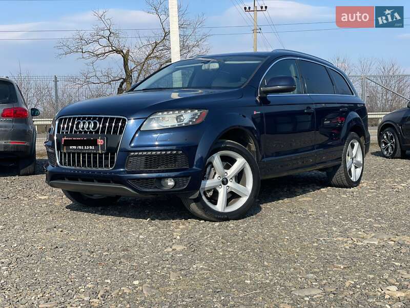 Внедорожник / Кроссовер Audi Q7 2013 в Хусте