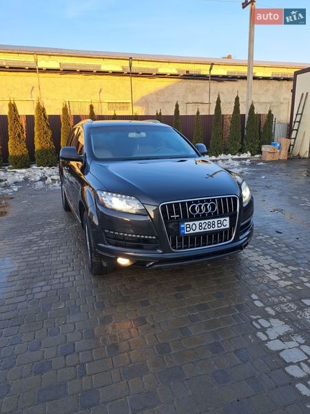 Внедорожник / Кроссовер Audi Q7 2012 в Тернополе
