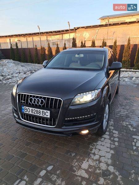 Внедорожник / Кроссовер Audi Q7 2012 в Тернополе
