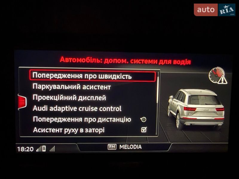 Внедорожник / Кроссовер Audi Q7 2018 в Ирпене