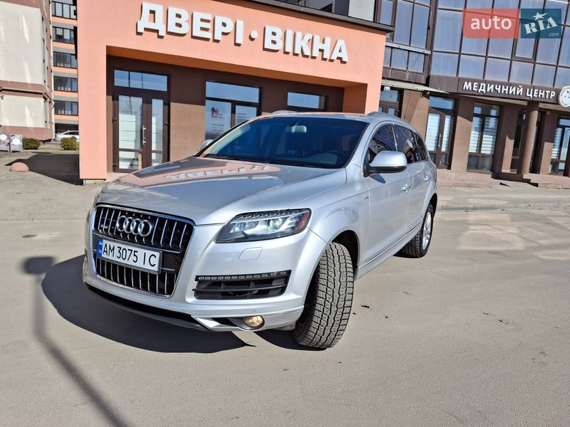 Внедорожник / Кроссовер Audi Q7 2013 в Тернополе