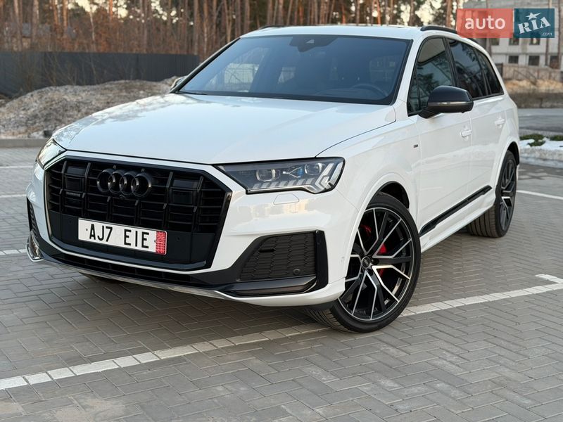 2021 Audi Q7, VIN WAUZZZ4M1MD032739:plate — фото 1 (autoria)