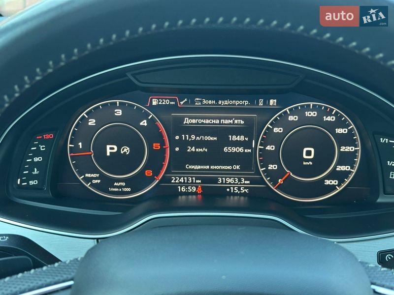 Позашляховик / Кросовер Audi Q7 2017 в Києві