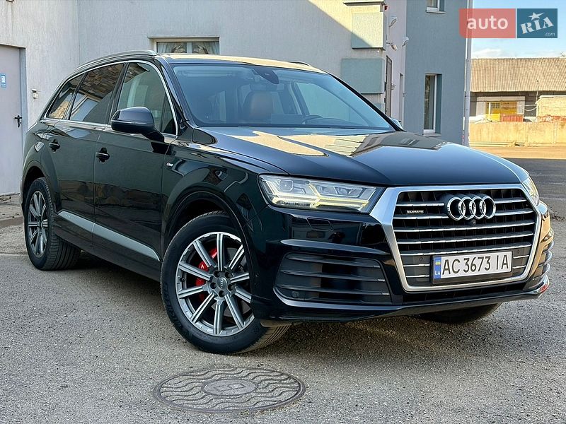 Внедорожник / Кроссовер Audi Q7 2018 в Луцке
