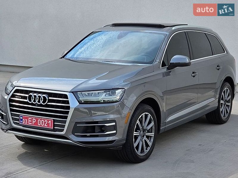 Позашляховик / Кросовер Audi Q7 2017 в Одесі