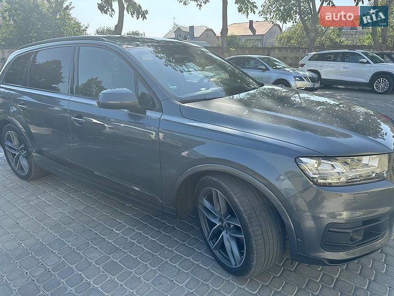 2017 Audi Q7, VIN WAUZZZ4M8JD020731:plate — фото 1 (autoria)