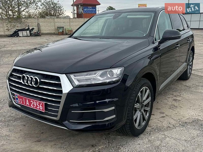 Внедорожник / Кроссовер Audi Q7 2017 в Владимире