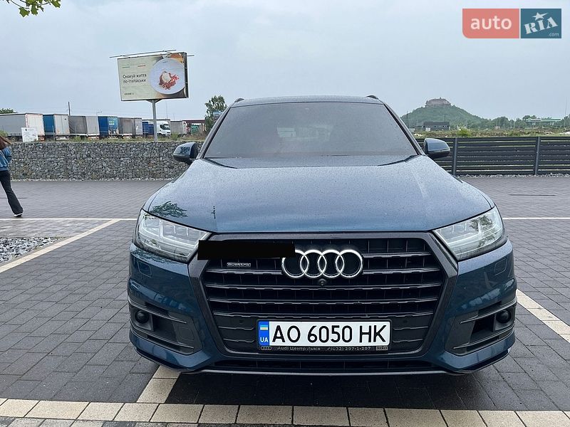 2019 Audi Q7, VIN WAUZZZ4M1KD045861:plate — фото 1 (autoria)