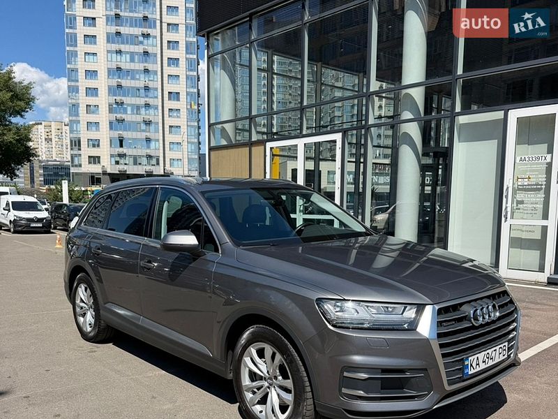 2017 Audi Q7, VIN WAUZZZ4M4HD044633:plate — фото 1 (autoria)