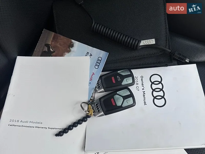 Внедорожник / Кроссовер Audi Q7 2017 в Тернополе документ