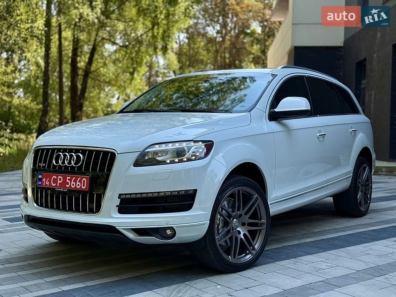 Audi Q7, photos from the listing