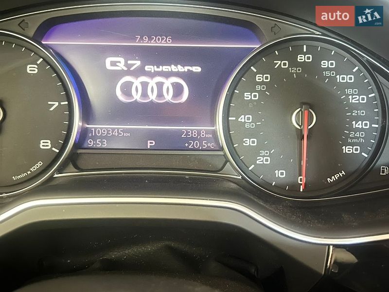Внедорожник / Кроссовер Audi Q7 2016 в Бережанах