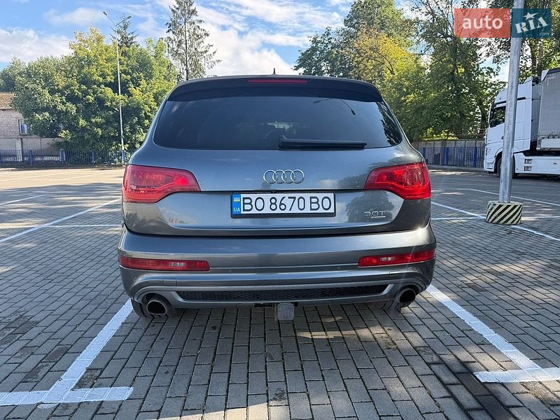 Внедорожник / Кроссовер Audi Q7 2015 в Тернополе