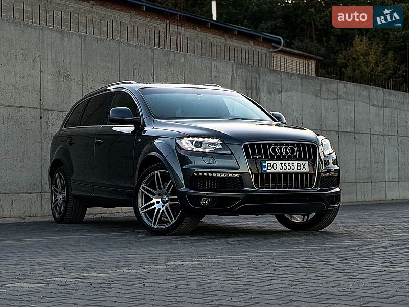 Позашляховик / Кросовер Audi Q7 2013 в Тернополі