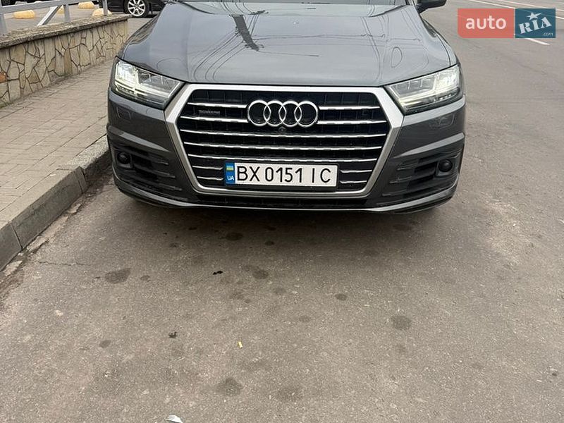 Внедорожник / Кроссовер Audi Q7 2018 в Хмельницком