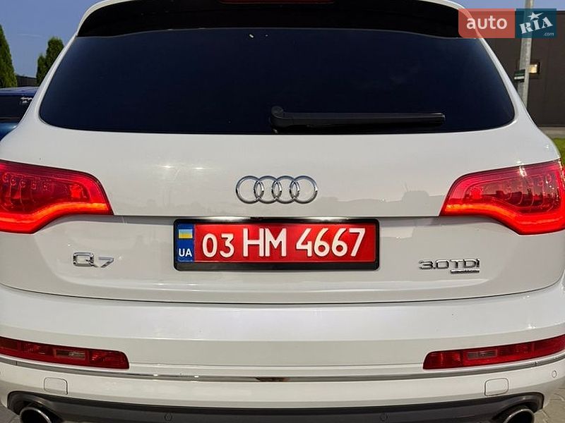 Позашляховик / Кросовер Audi Q7 2013 в Тернополі