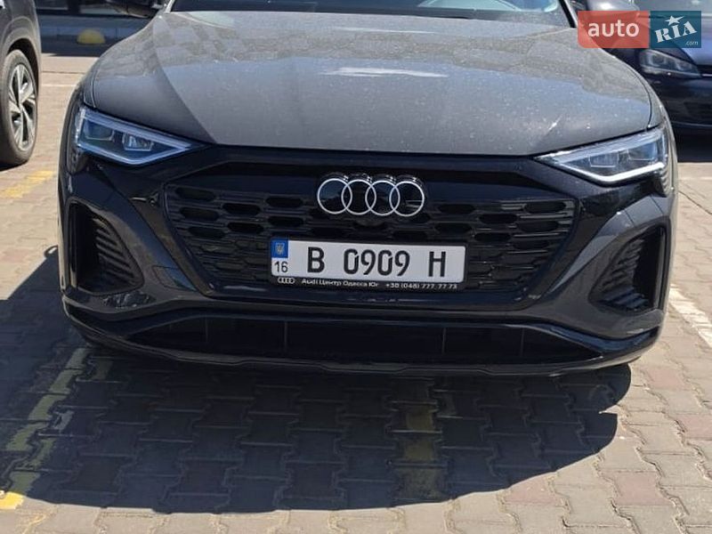 2023 Audi Q8-E-Tron, VIN WAUZ7ZGE0RB025045:plate — фото 1 (autoria)